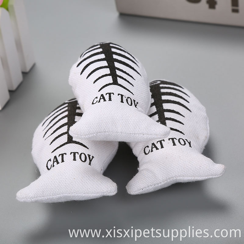 Best Selling Stuffed Fishing Natural Fish Cat Plush Toys
